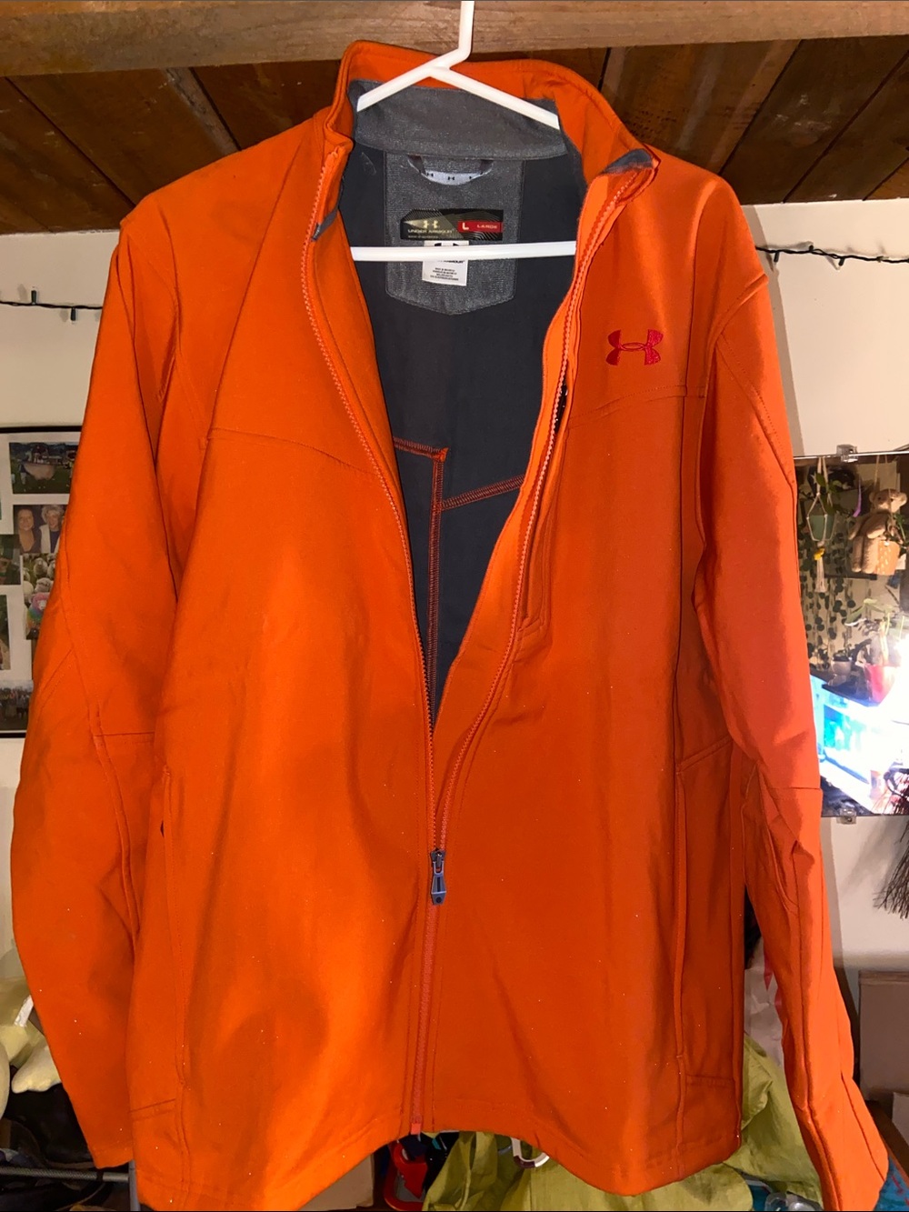 Under Armour Orange Men's Performance Softshell Jacket